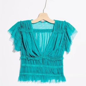 Free People Making Me Smile Top, M